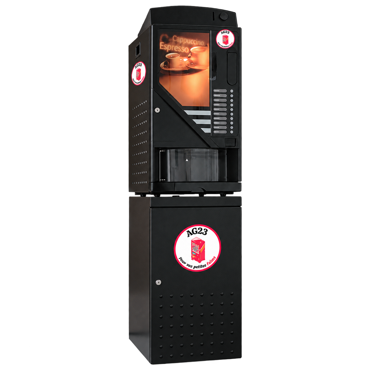 Distributeur de boissons chaudes Rheavendor XM installé par AG23